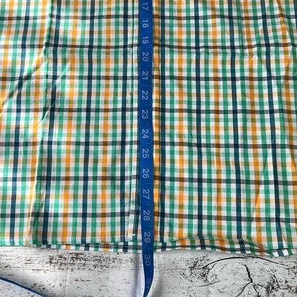 COLUMBIA Men's Rapid Rivers Il Short Sleeve Shirt Green/Blue/Orange Size XXL - Picture 5 of 13